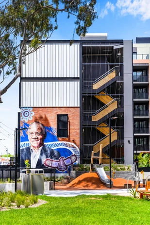 Prahran specialist disability accommodation melbourne nearby street art