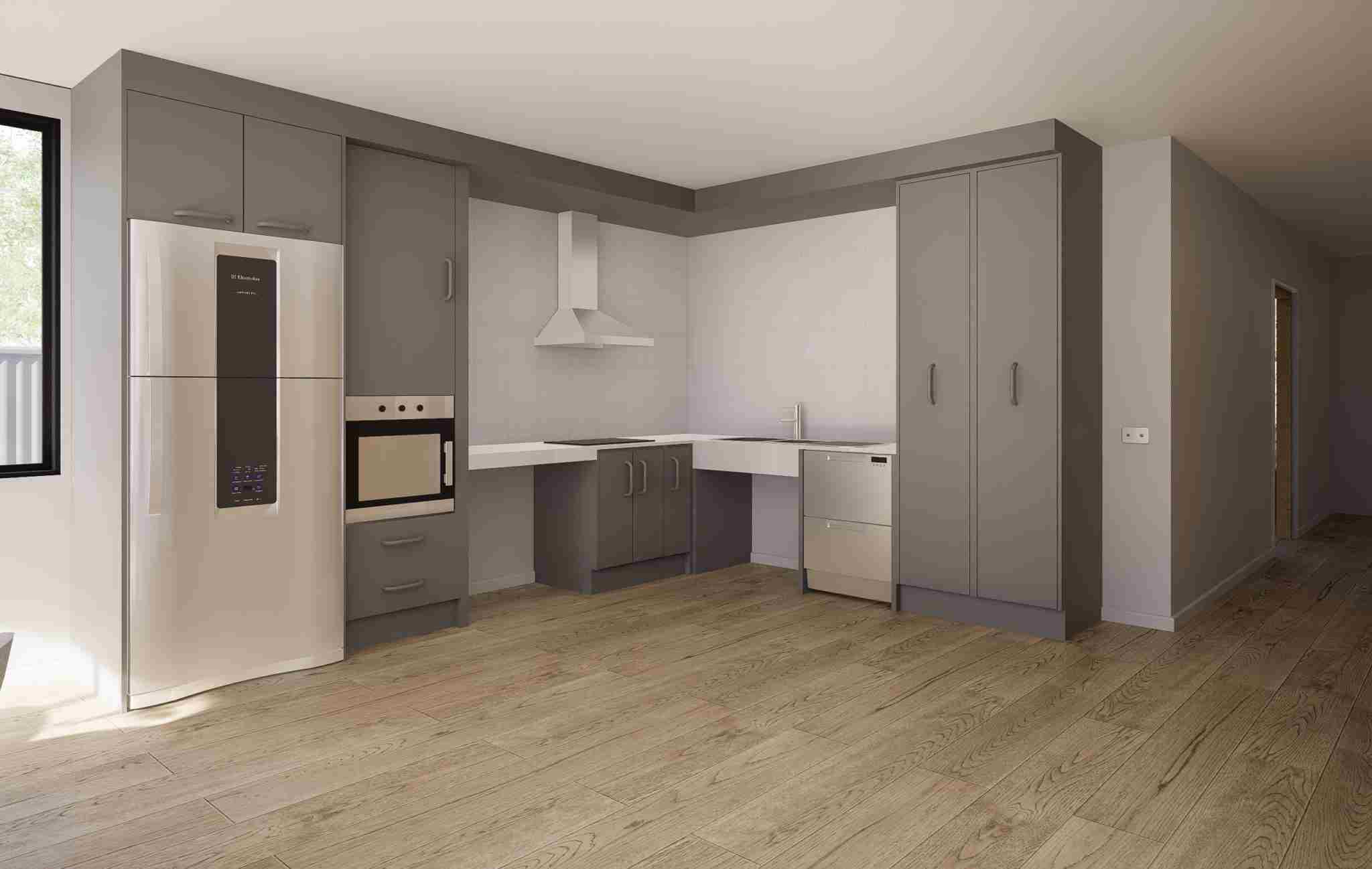 Wendouree specialist disability accommodation house kitchen