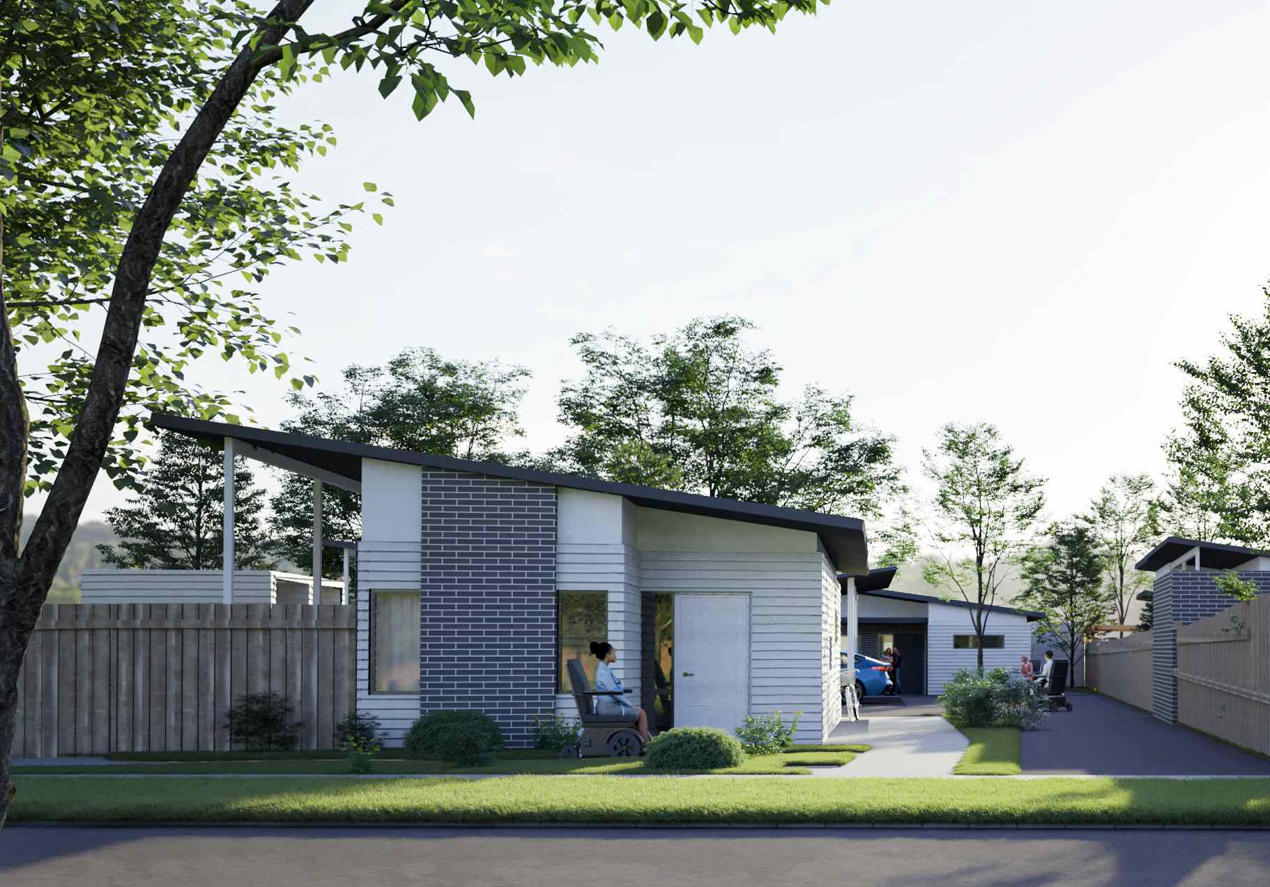 New High Physical Support Villas in Moe