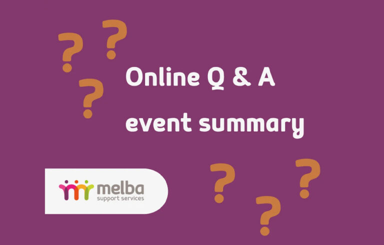 Online Q & A summary
